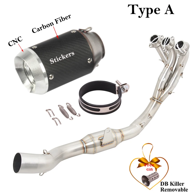 DB killer de escape de carbono Yamaha MT-09 2021-2023 - imagen 4