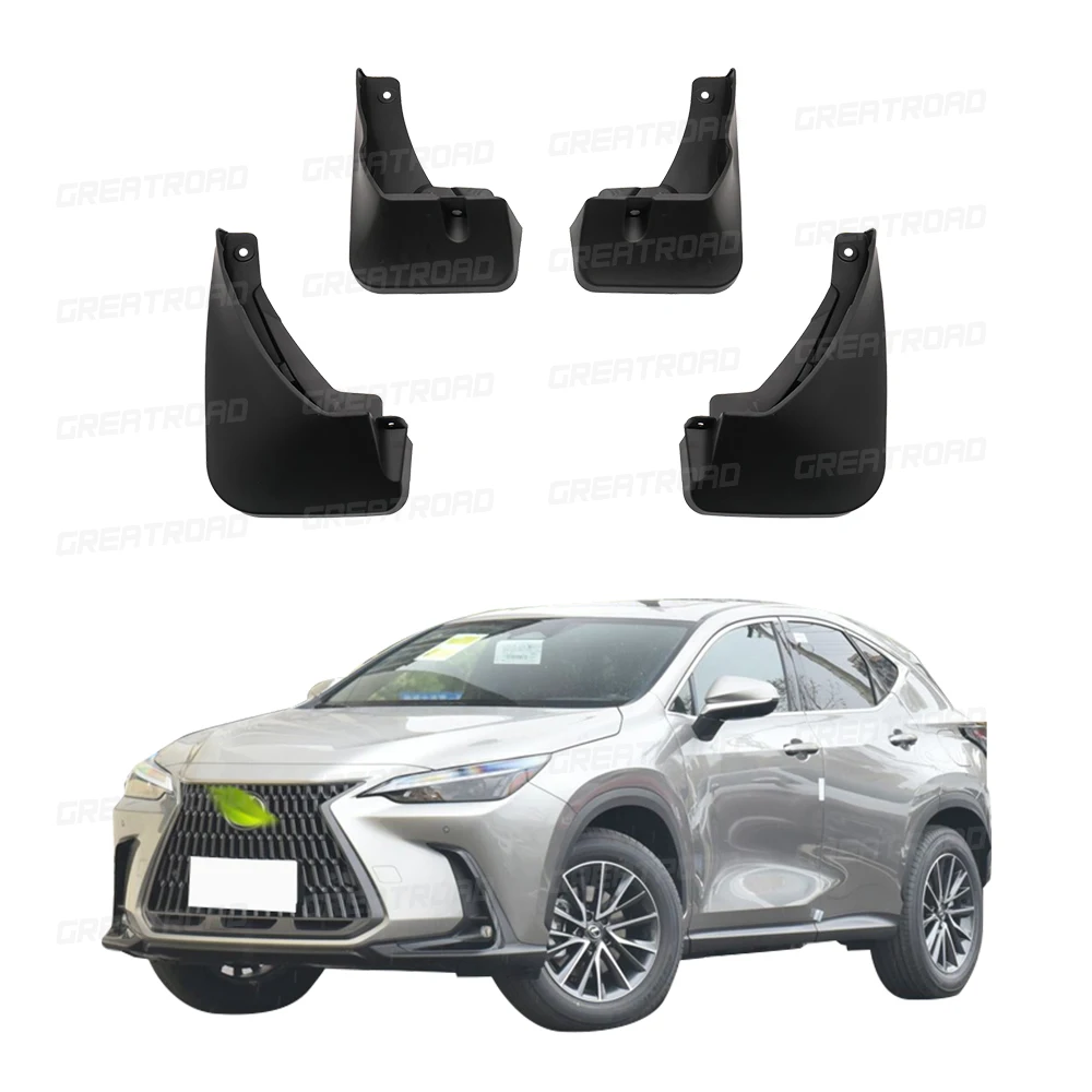 Protectores salpicaduras Lexus NX260 2022-2024 – Kit instalación - imagen 2