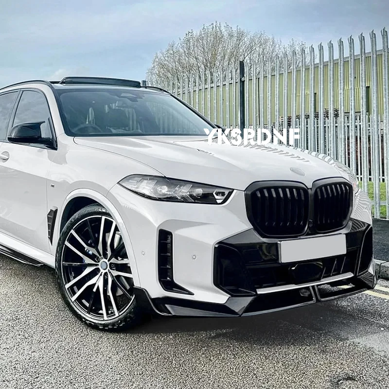 Splitter delantero BMW X5 G05 LCI M Sport 2023-2024 fibra carbono - imagen 3
