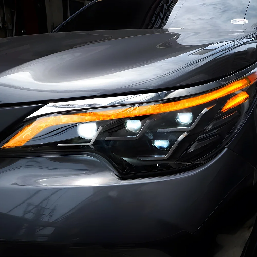 Faros delanteros LED estilo Lexus para Toyota Fortuner 2016-2020 - imagen 4