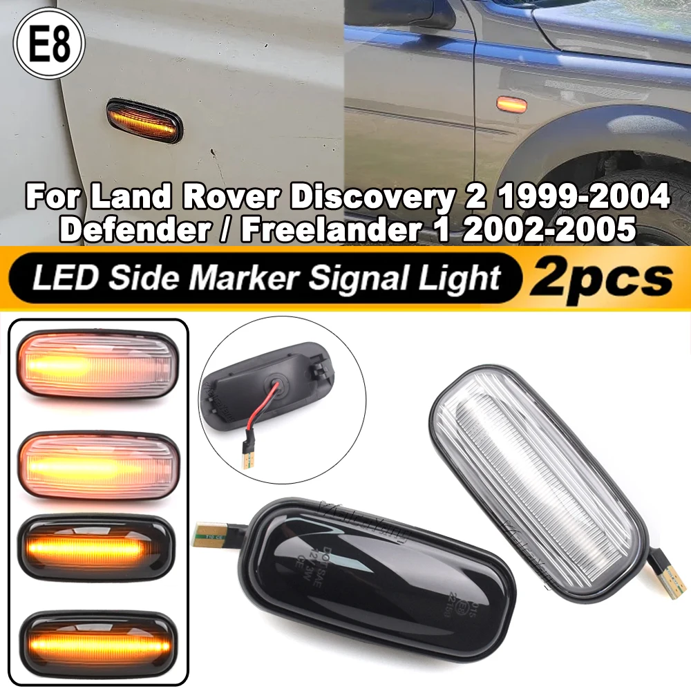 Intermitente LED para Land Rover Defender, Freelander y Discovery 2 - imagen 4
