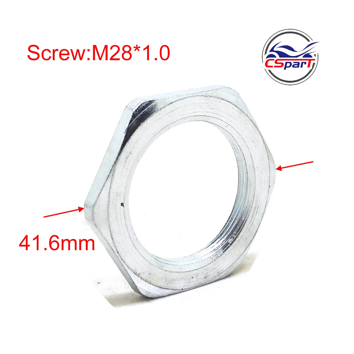 Tuerca de embrague M28 GY6 para scooter, ATV y quad
