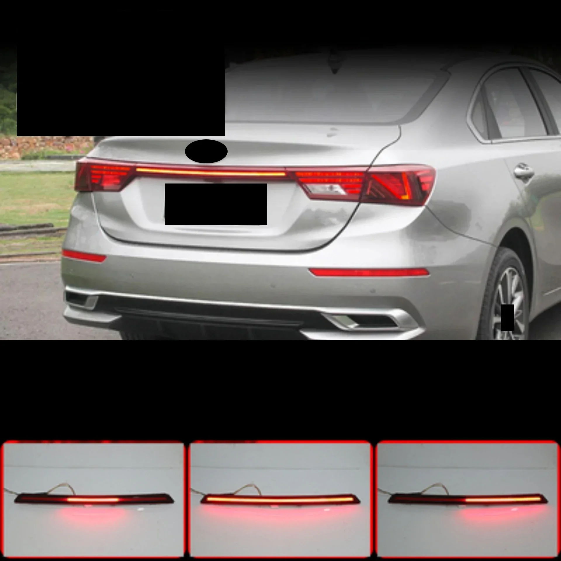 Luz trasera Led para Kia K3 19-21, luz de freno para parachoques trasero, accesorios para coche - imagen 4