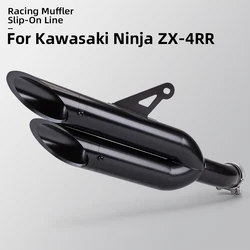 Tubo de escape original alto rendimiento ZX4R y ZX4RR