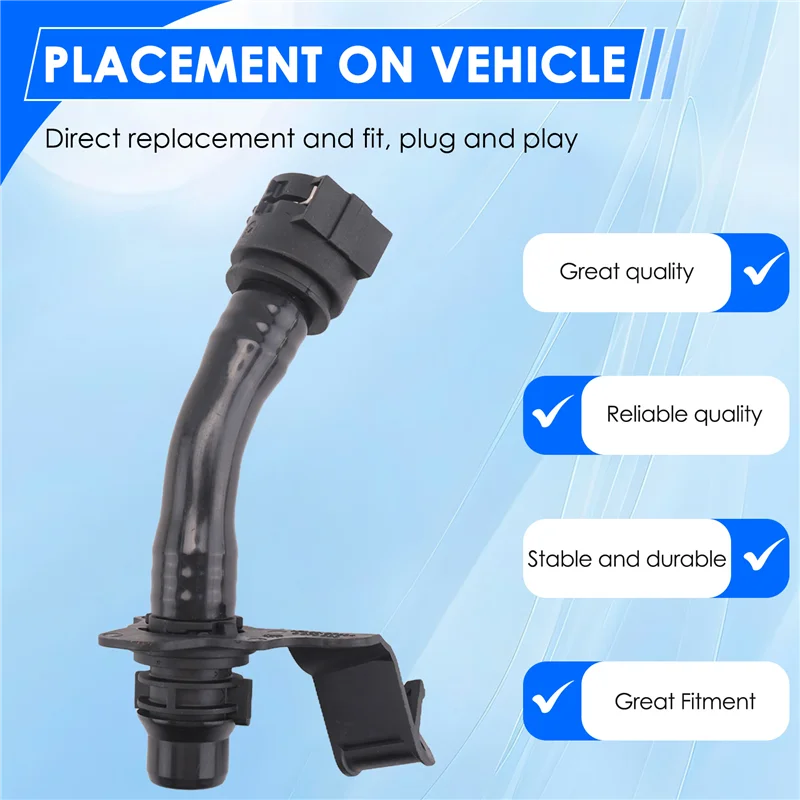 Termostato de coche 11538651265 con tubería de agua conectada para BMW G01 G02 G05 G08 G20 G30 X3 3 Series - imagen 4