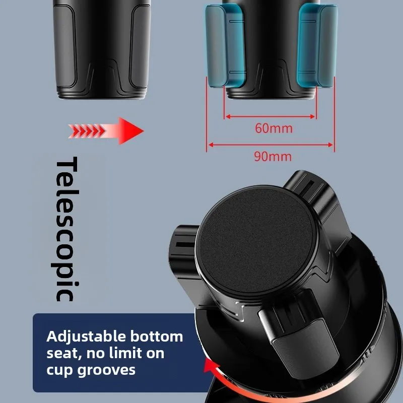 Reposabrazos central acolchado con portavasos para coche - imagen 5