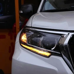 Faros LED Toyota Land Cruiser Prado 2018-2023 – Lentes Bifocales