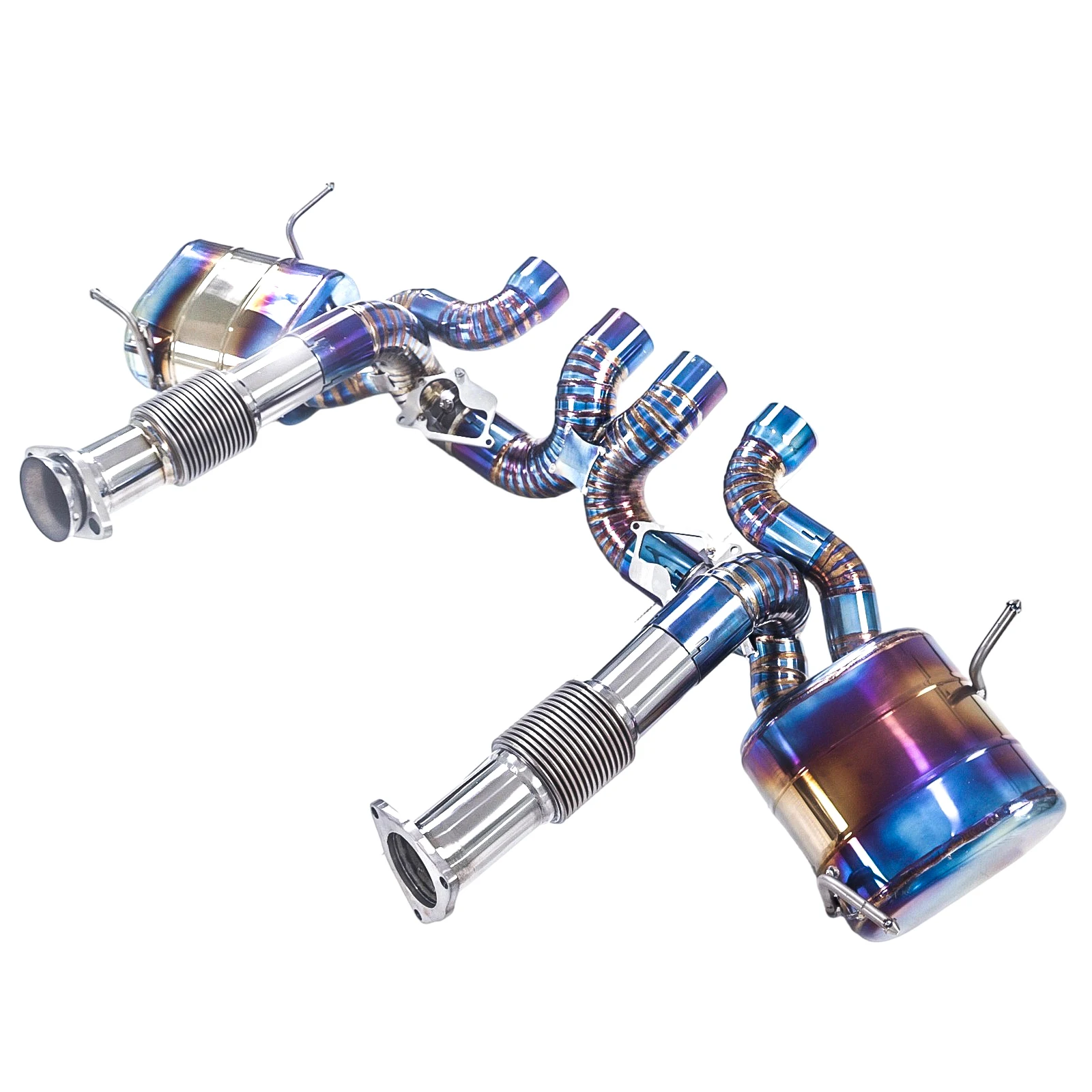 Silenciador catback GFC para Corvette C8 Z06 5.5L – escape titanio - imagen 2
