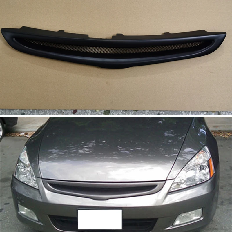 Racing Grille negra mate para Honda Accord 2003-2006