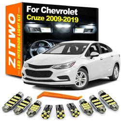 Kit de lámparas LED de interior ZITWO para Chevrolet Cruze 2009-2019