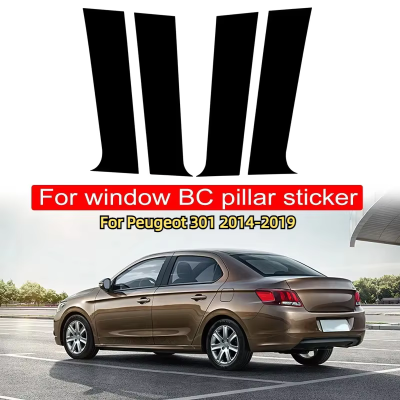 Embellecedores pulidos de pilares B y C para Peugeot y Citroën - imagen 3