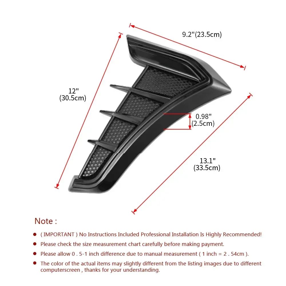 Pegatinas 3D branquias tiburón para coche – Decoración estilo tuning - imagen 3