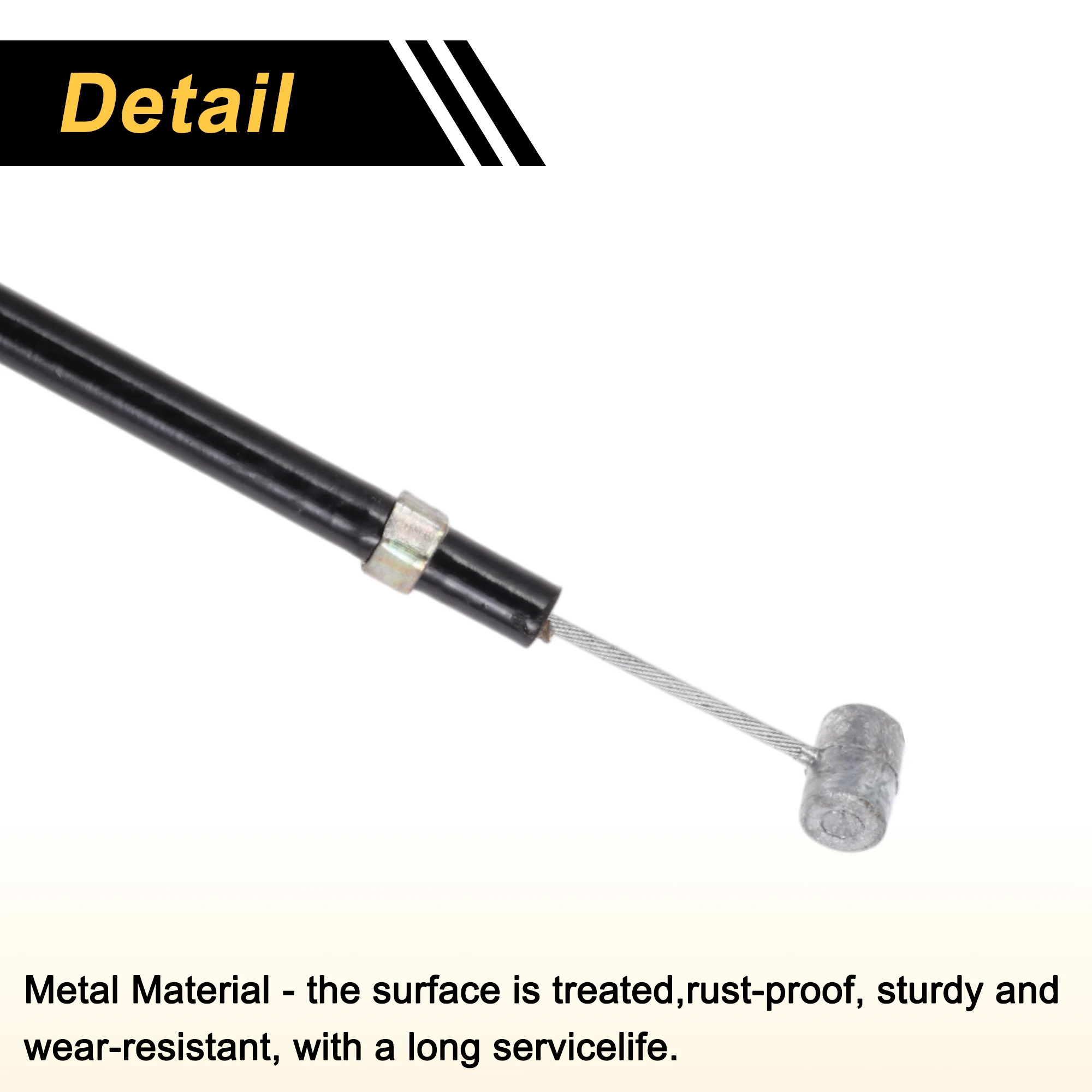 Cable apertura capó UXCELL 8R1823535 para Audi A4 S4 A5 S5 Q5 SQ5 - imagen 4