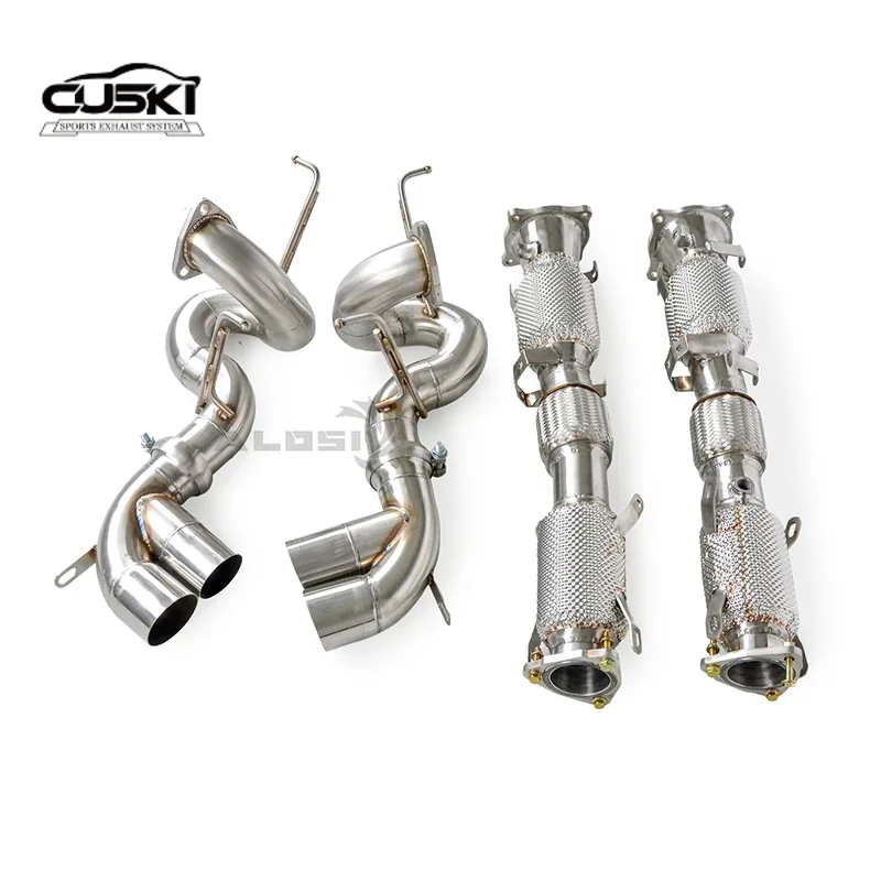 Escape deportivo de acero inoxidable para Acura NSX 3.5T 2016-2022 - imagen 5