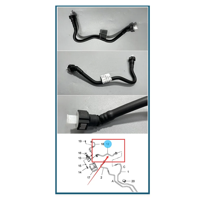 Tubo de combustible 13484916 – Buick Verano y Cruze 1.4T/1.5T - imagen 2