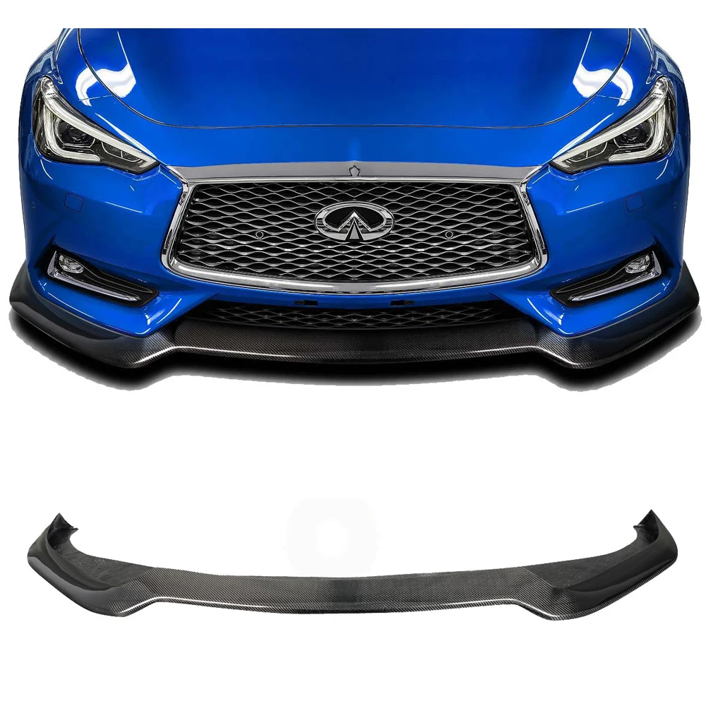 Falda delantera fibra de carbono Infiniti Q60 Coupe 2017-2022