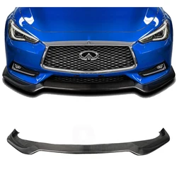 Falda delantera fibra de carbono Infiniti Q60 Coupe 2017-2022
