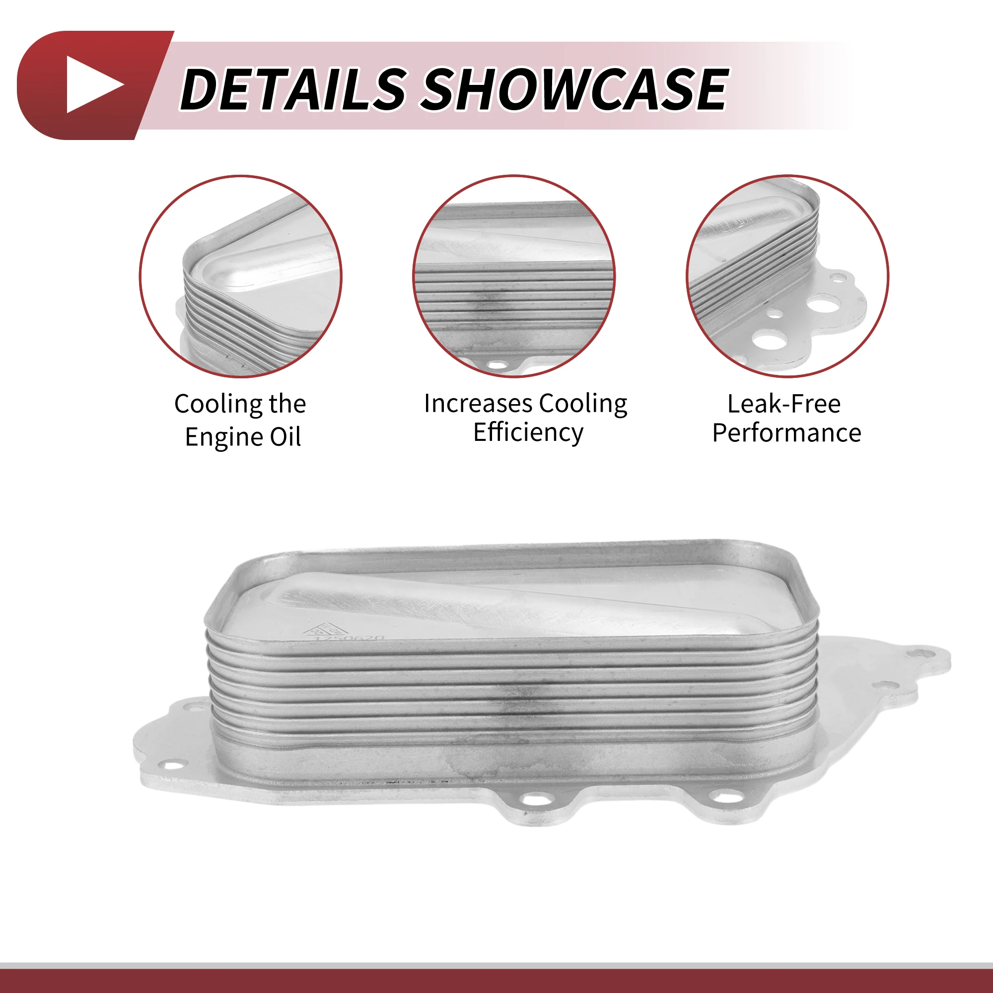 UXCELL A6401800765 Enfriador de aceite Mercedes-Benz Clase A W169 2.0 - imagen 4
