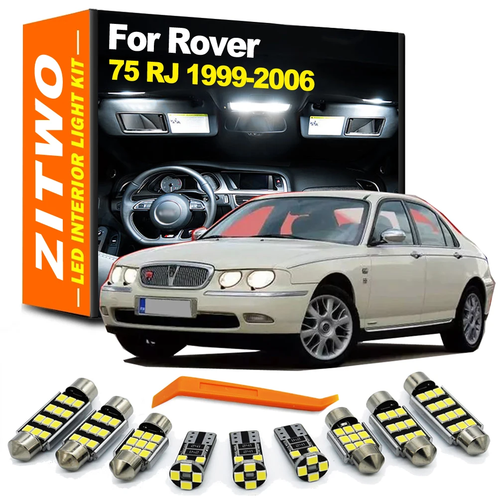 ZITWO Kit de luces LED interiores para Rover 75 (1999-2006)