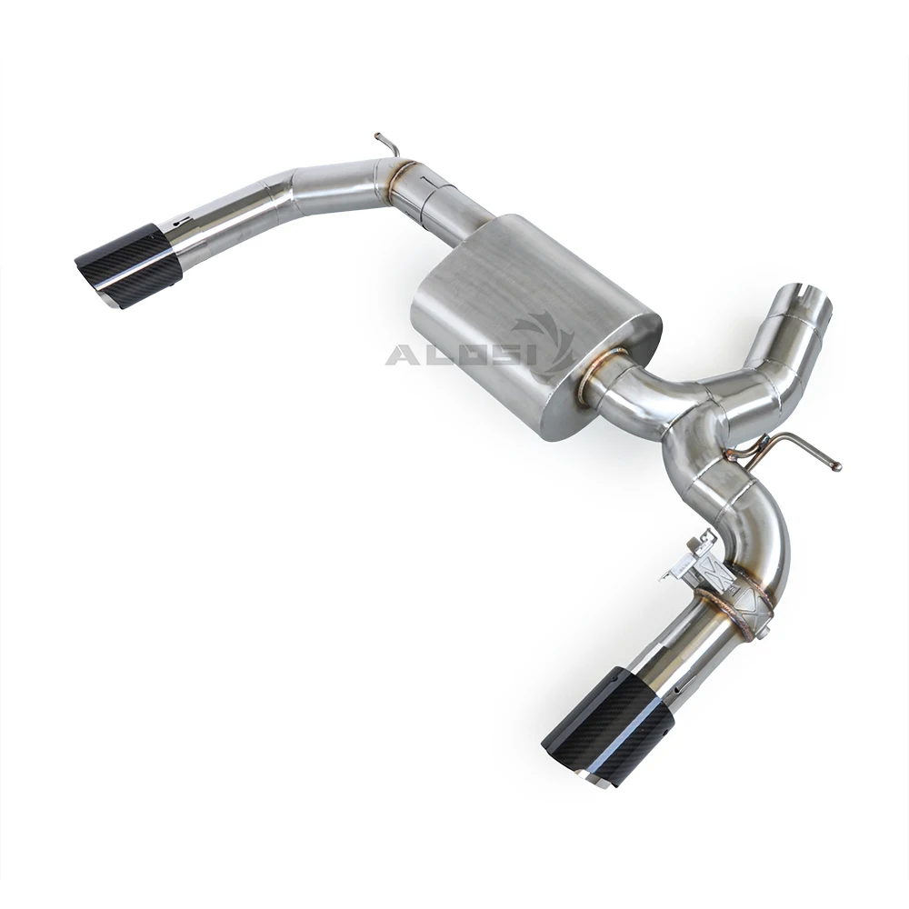 Tubo escape trasero con válvula para BMW 3 Serie F30 2.0T N20 - imagen 2