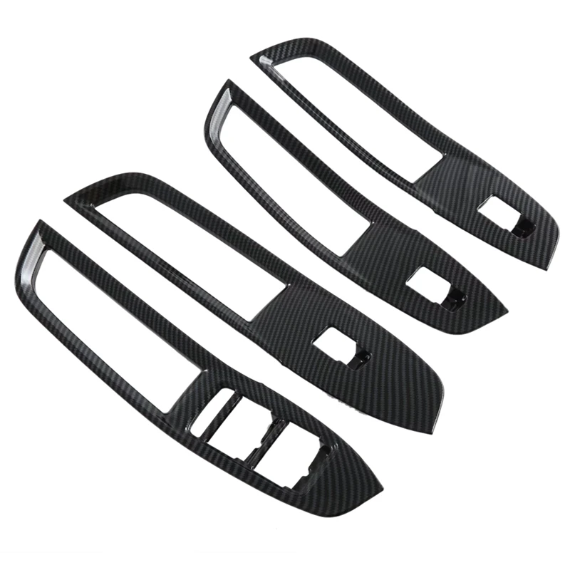 Embellecedor de elevalunas en fibra de carbono para MG ZS 2024