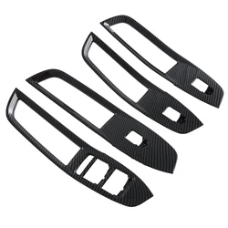 Embellecedor de elevalunas en fibra de carbono para MG ZS 2024