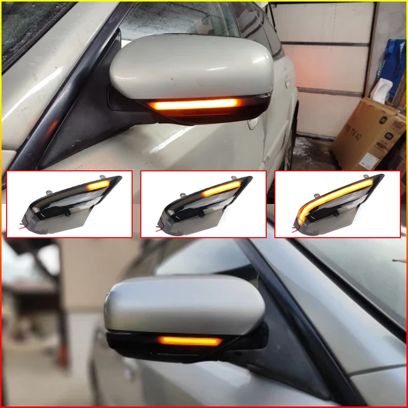 Luces LED intermitentes espejo lateral – Subaru Forester Outback 03-08 - imagen 5