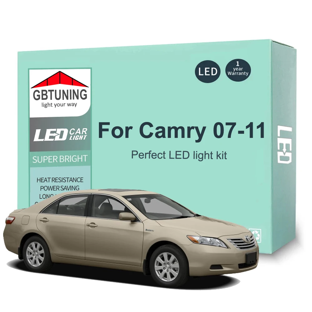 Kit bombillas LED interior Canbus – Toyota Camry XV40