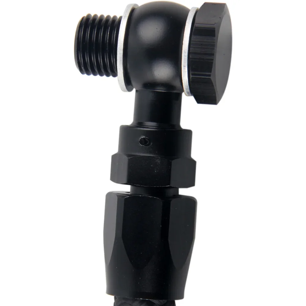 Vista frontal de la manguera