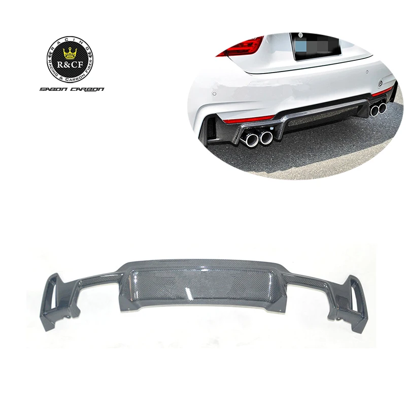Difusor trasero de fibra de carbono estilo M para BMW F32/F33/F36