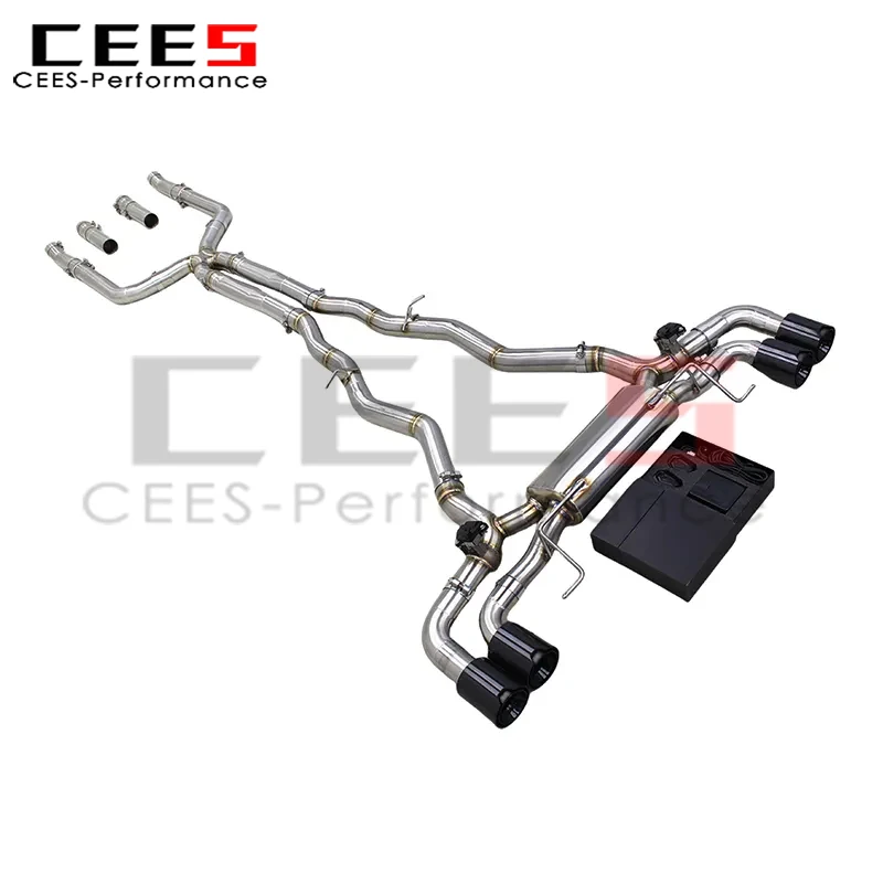 Cees Escape trasero con válvula de sonido – BMW M850i G14/G15/G16 4.4T - imagen 2