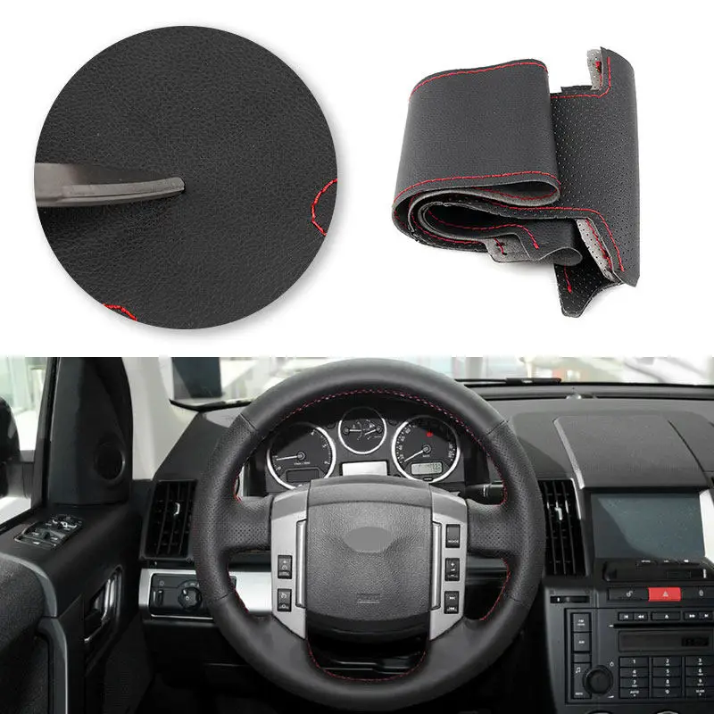 Funda volante perforada cosida a mano – Land Rover Freelander 2