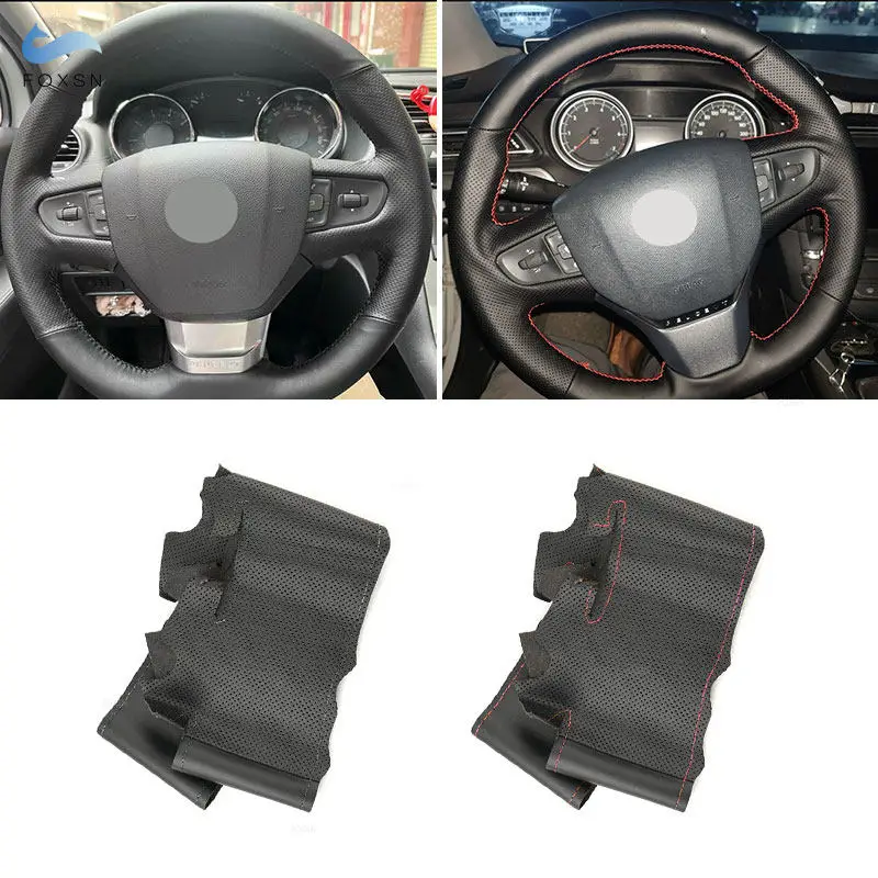 Funda cuero perforado para volante – Citroen C3-XR, Peugeot 408 y Traveler