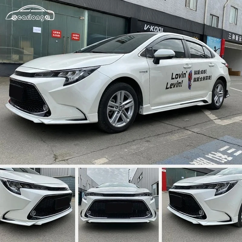 Kit carrocería ABS Toyota Levin 2019-2021 con lip, faldas y alerón - imagen 3