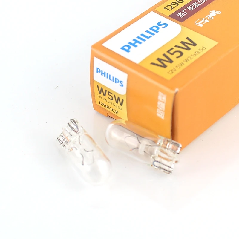 Bombilla Philips W5W T10 12V 5W para luz interior y señalización coche - imagen 5