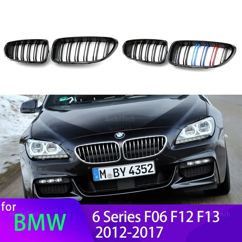 Rejilla delantera BMW Serie 6 F06 F12 F13 doble riñón brillante