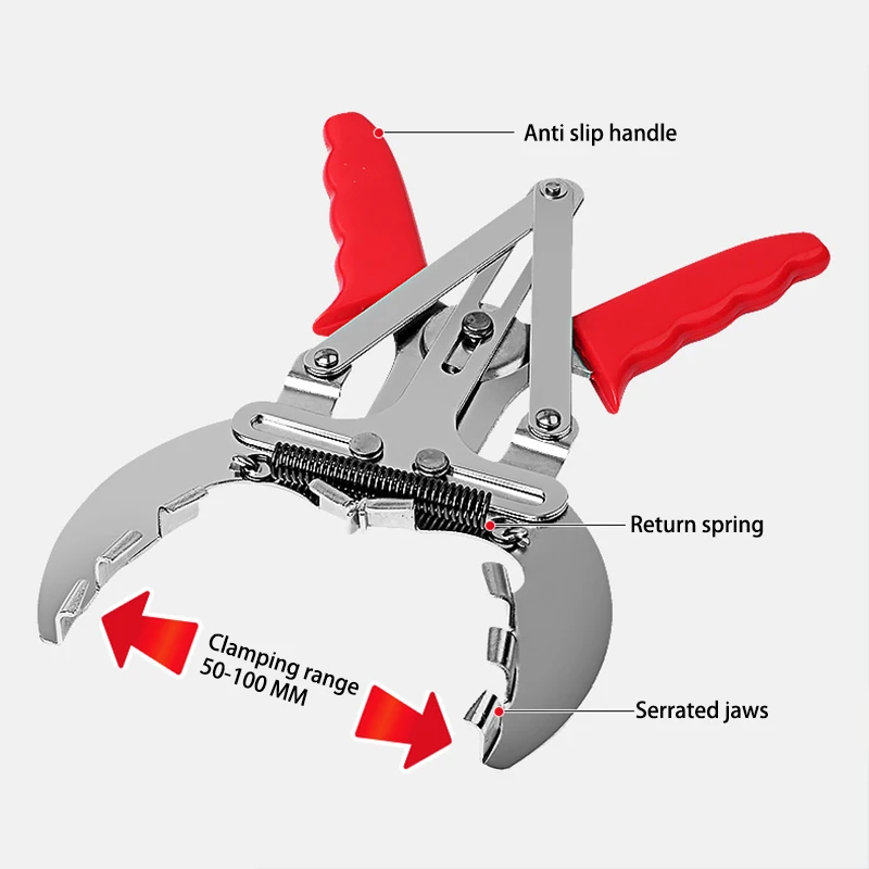 Juego compresor y expansor de anillos de pistón para motor taller - imagen 2