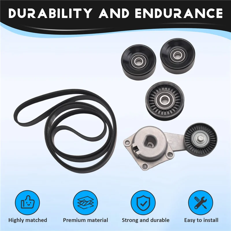 Tensor correa serpentina 90K-38274A Ford F-150 F-250 F-350 - imagen 2