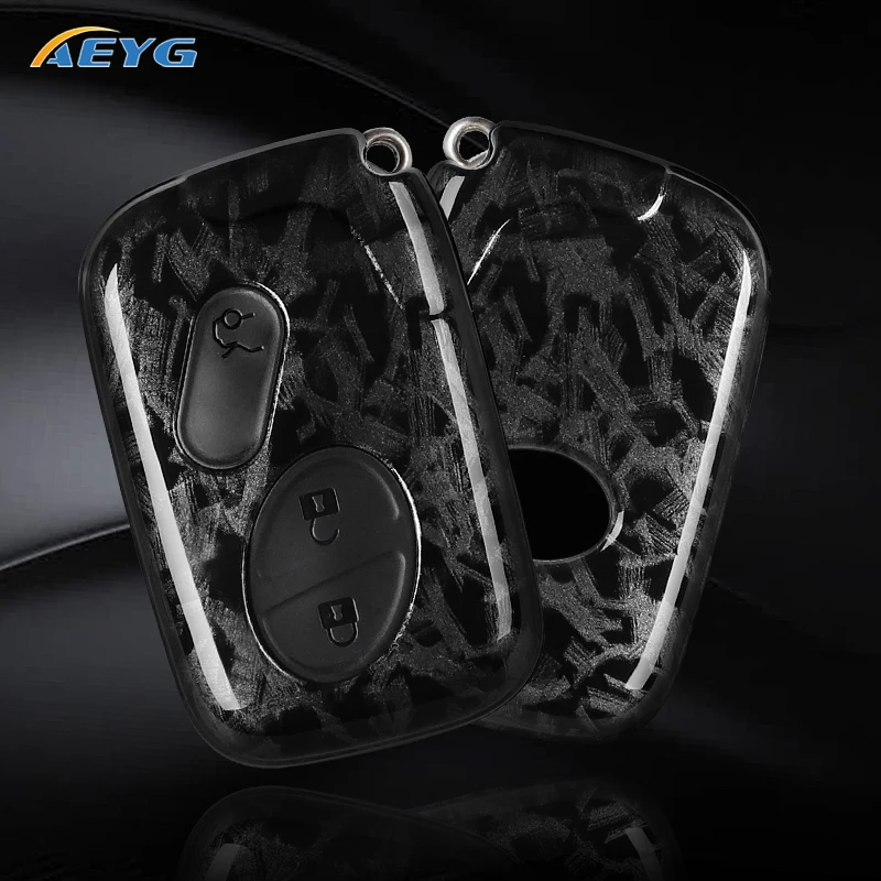 Funda para llave Lexus de ABS con efecto fibra de carbono