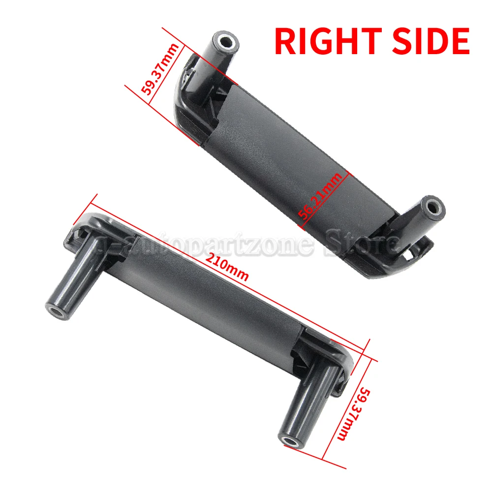 Par cubiertas manilla puerta interior VW T5 ref. 7H0867179B 7H0867180B - imagen 3