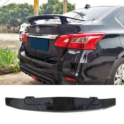 Alerón de maletero, superficie de carbono, estilo MGS, accesorios de coche, ala trasera para Nissan Sentra Sylphy 2012 - 2018