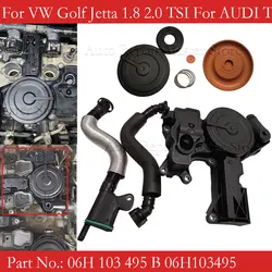 Válvula PCV 06H103495 con separador de aceite para Audi y VW TSI