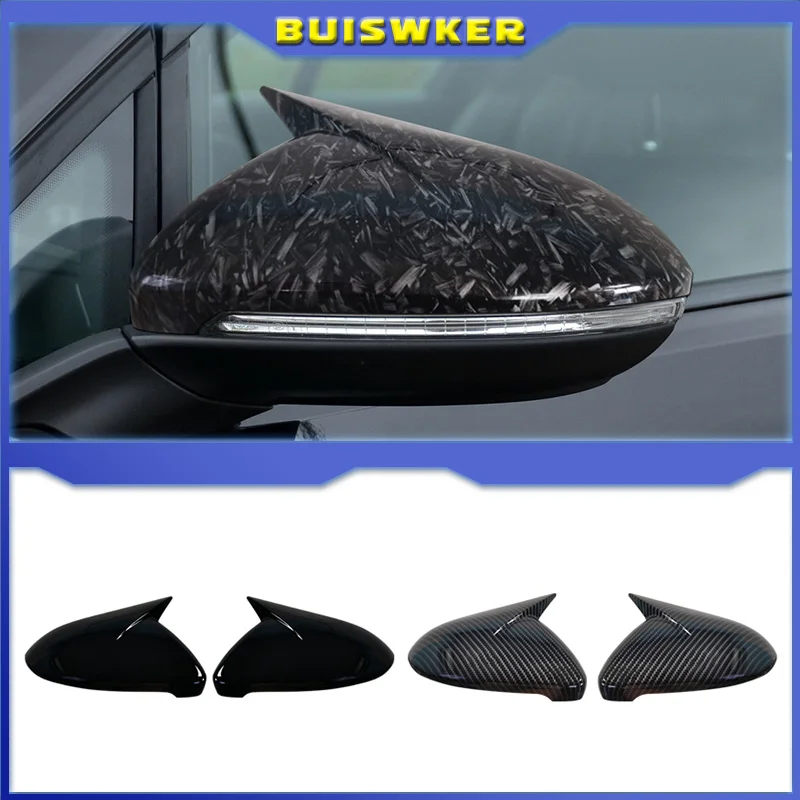 Tapa de retrovisor negra para VW Golf 7 GTI/R/GTE/GTD 2014-2019