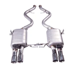 Silenciador de escape GFC catback para BMW M3 M4 E90 E92 E93, sistema de escape de válvula eléctrica de coche hecho de acero inoxidable 304