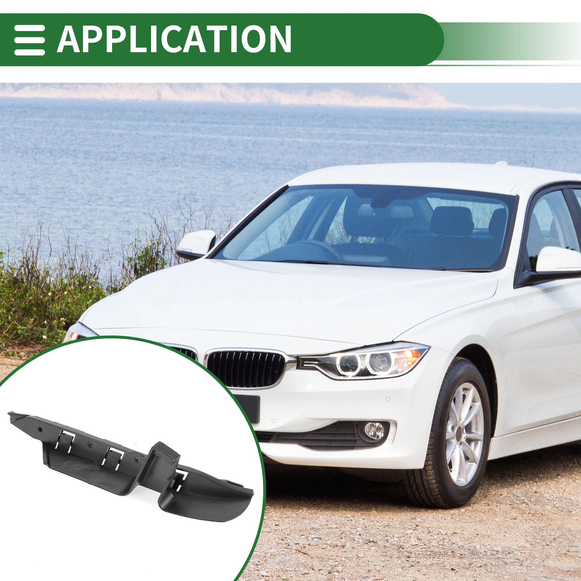 UXCELL 51117033705 Soporte de parachoques delantero izq. BMW 525i - imagen 2