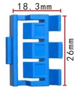 Shhworldsea sujetadores de coche tira de presión de techo para BMW 51137174701 - imagen 2