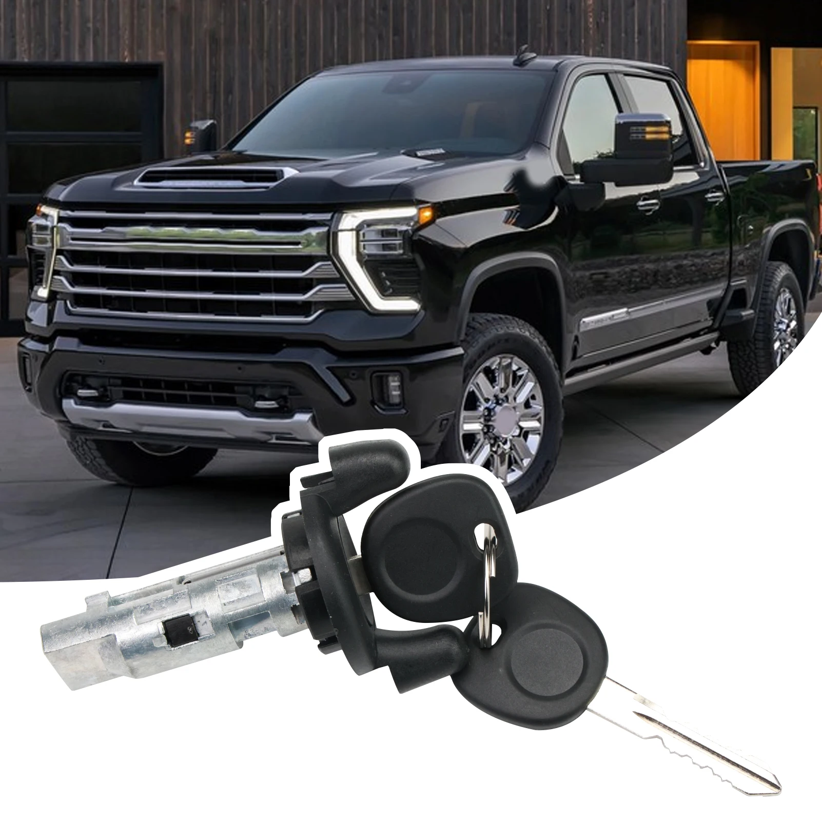 US287L Cilindro bloqueo encendido – Chevrolet Silverado, GMC Sierra - imagen 4