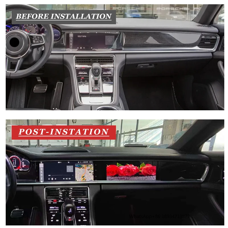 Pantalla para pasajero Porsche Panamera 971 multimedia 2017-2023 - imagen 3