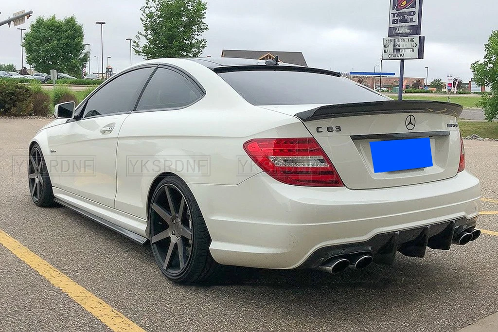 Alerón trasero de fibra de carbono Mercedes Clase C W204 Coupé - imagen 2