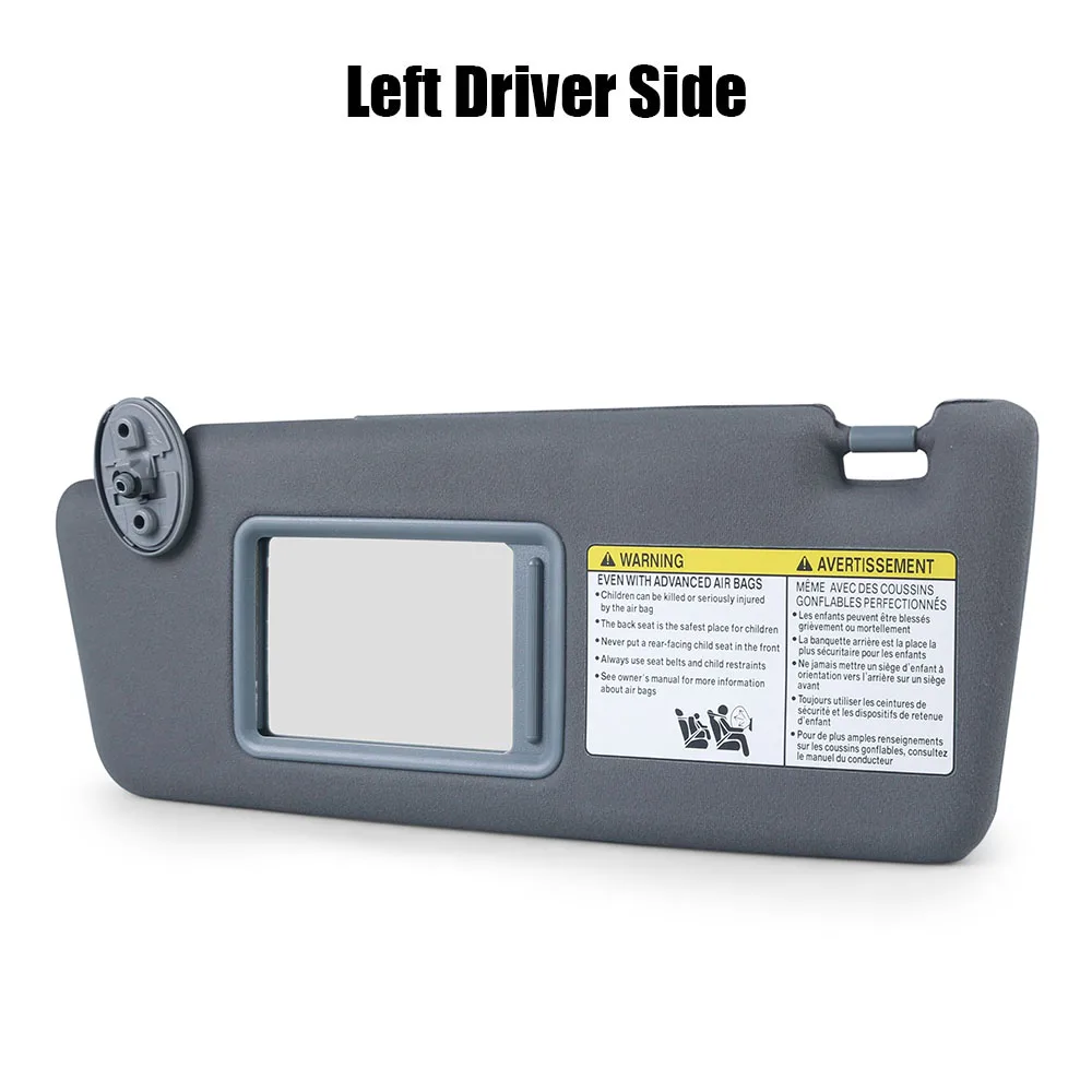 Visera solar gris para Toyota Tacoma lado derecho